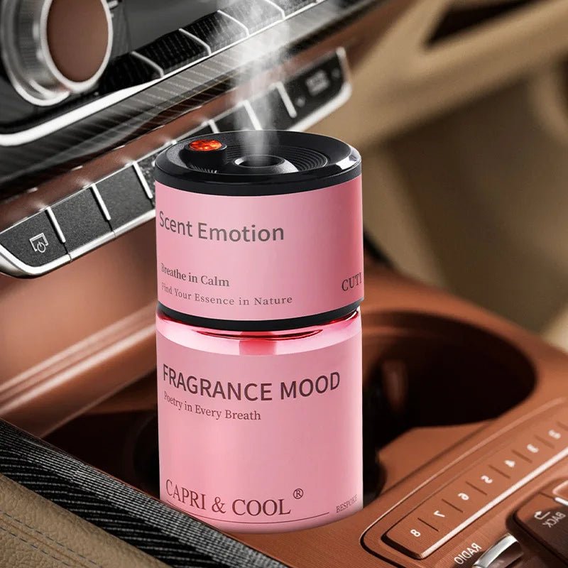 High - End USB Car Aromatherapy Air Purifier Plastic Automatic In - Car Fragrance Spray Long - Lasting Scent - The Wellness Shop London
