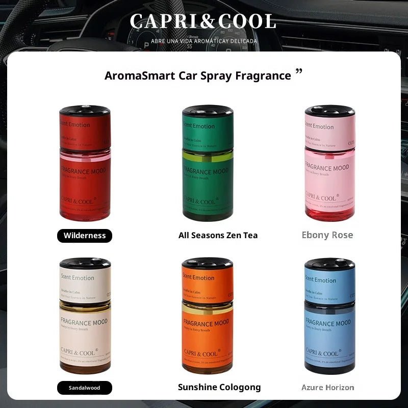 High - End USB Car Aromatherapy Air Purifier Plastic Automatic In - Car Fragrance Spray Long - Lasting Scent - The Wellness Shop London